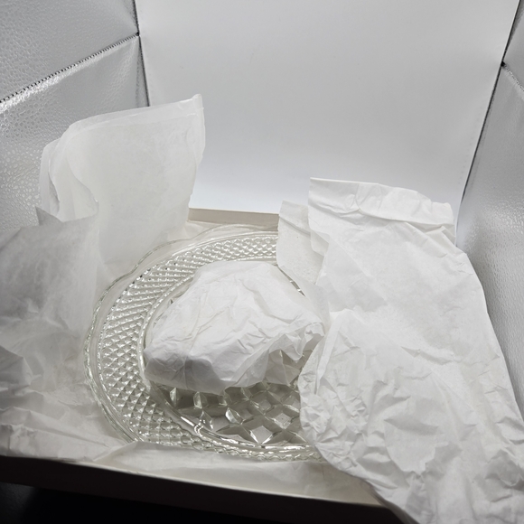 Anchor Hocking Wexford Printed Glassware Serving Tray - Picture 4 of 6